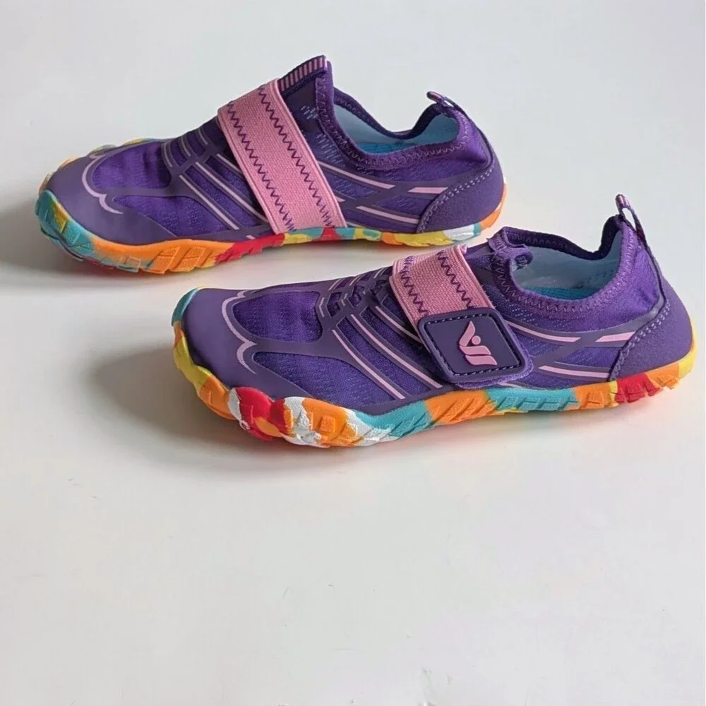 NEW Big Kids Boys/Girls Water Shoes Sports Aqua Athletic Sneakers sz 1 (31 EU) - Picture 4 of 9